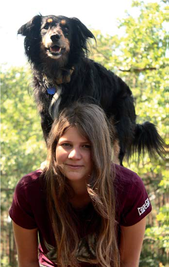 Monty a majitelka Markéta Děkanová