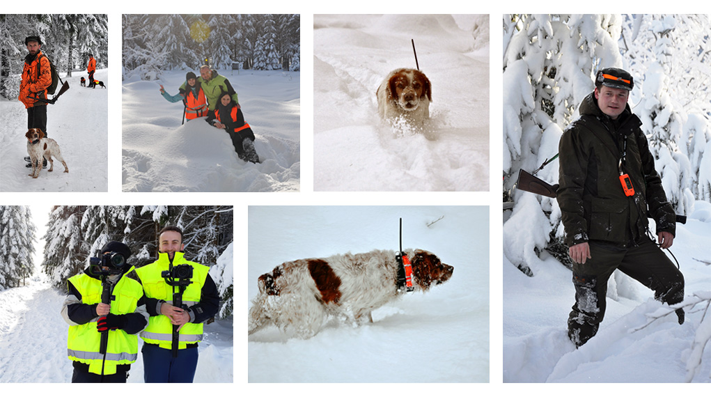 Fotostřípky z natáčení promo videa na DOG GPS X30