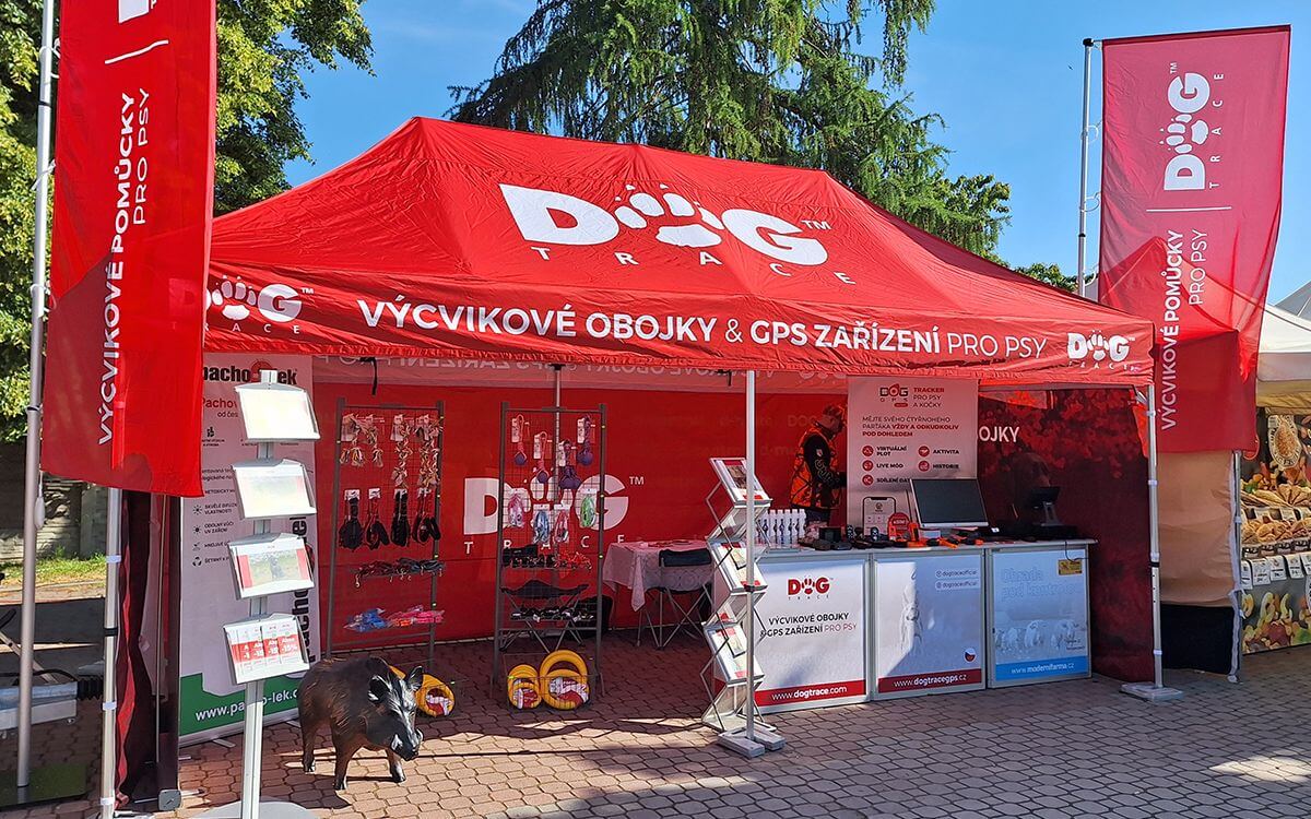 Výrobky Dogtrace na oblíbené výstavě Natura Viva 2025