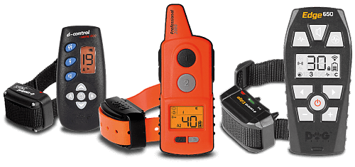 Electronic training collars for dogs