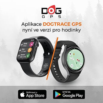 Aplikace Dogtrace GPS pro chytré hodinky