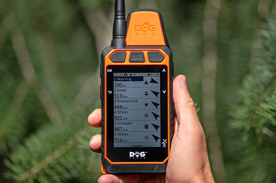 Přijímač - ruční zařízení pro DOG GPS X40