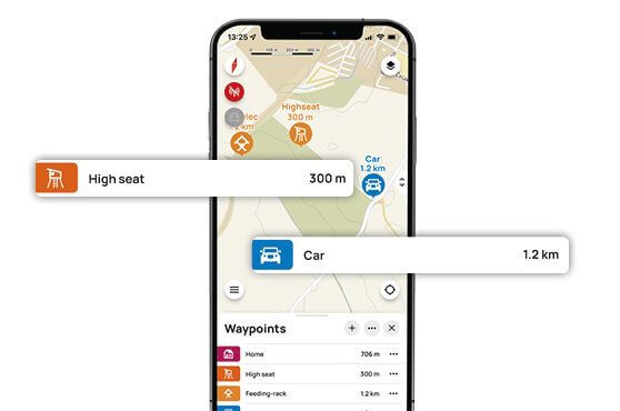 App designed for hunting