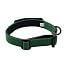 Green tactical dog collar K9, practical handle, S - XL