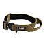 K9 tactical collar for dogs with handle, khaki, sized. S - XL