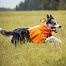Pláštěnka pro psa Fjord, oranžovo-černá