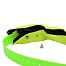 Protective collar cover for DOG GPS, yellow - zipper detail and contact points