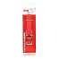 Stylish plastic collar for dogs, red, width 20, 25 mm