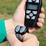 Wireless communication between ring and hand controller allows communication up to 20 meters