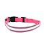 Woven LED light-up collar for dogs