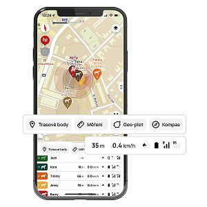 Functions and features of Dogtrace GPS app