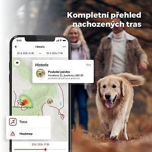 Funkce a vlastnosti aplikace Pet Tracker