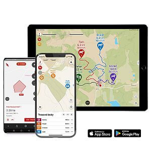 Funkcie a vlastnosti aplikácie Dogtrace GPS