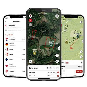 Funkcie a vlastnosti aplikácie Dogtrace GPS