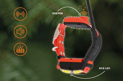 Professional equipment with a sound locator