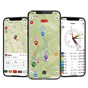 Propracovaná mobilní aplikace Dogtrace GPS pro Android a iOS