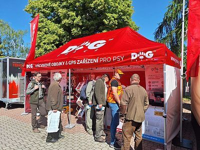Výrobky Dogtrace na oblíbené výstavě Natura Viva 2025