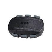 Graphite fixation clip for tracker DOG GPS ultra - 3 pcs