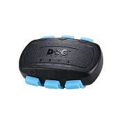 Gumová spona pro tracker DOG GPS ultra, modrá - 3 ks