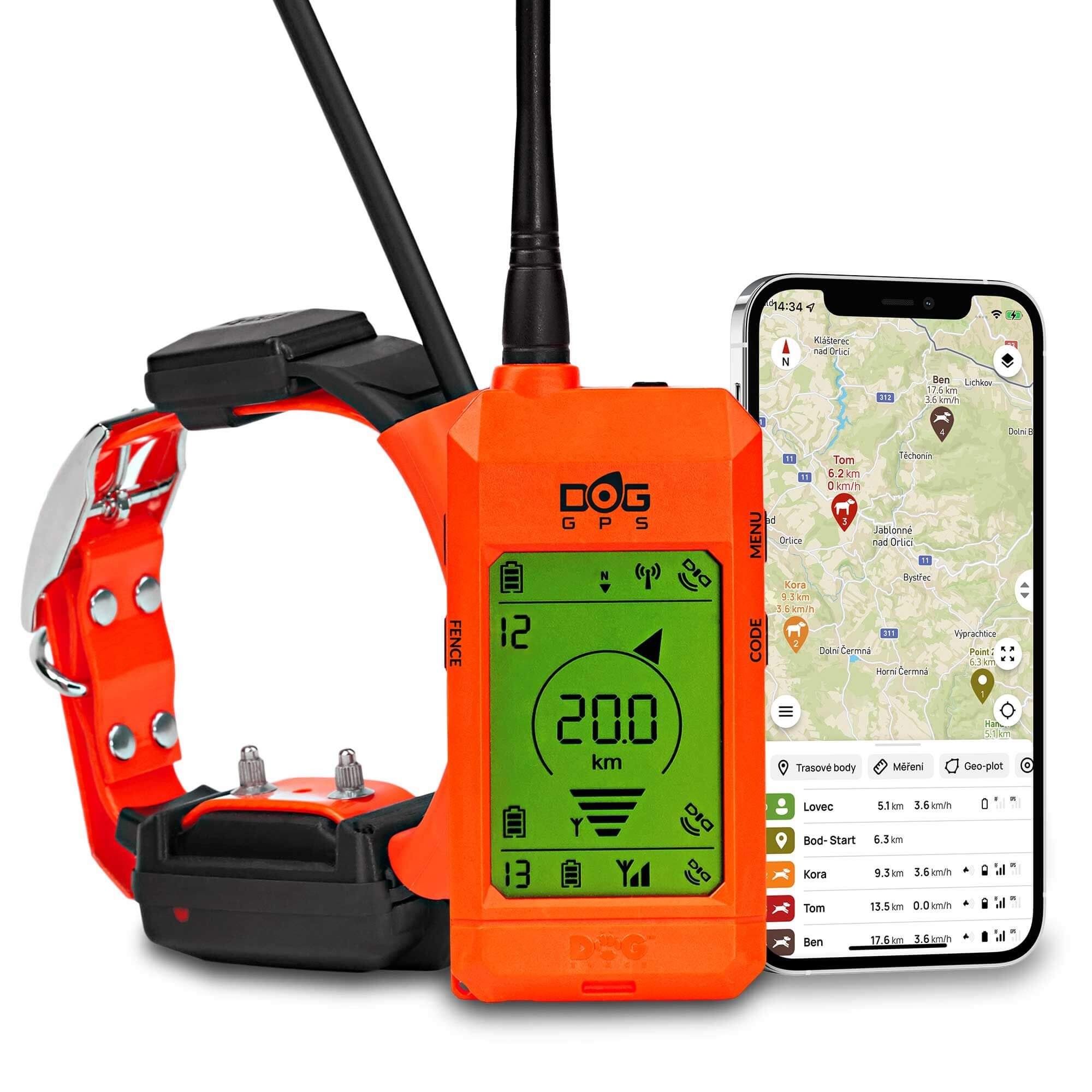 Dog Trace X30T - Collier GPS sans abonnement et de dressage