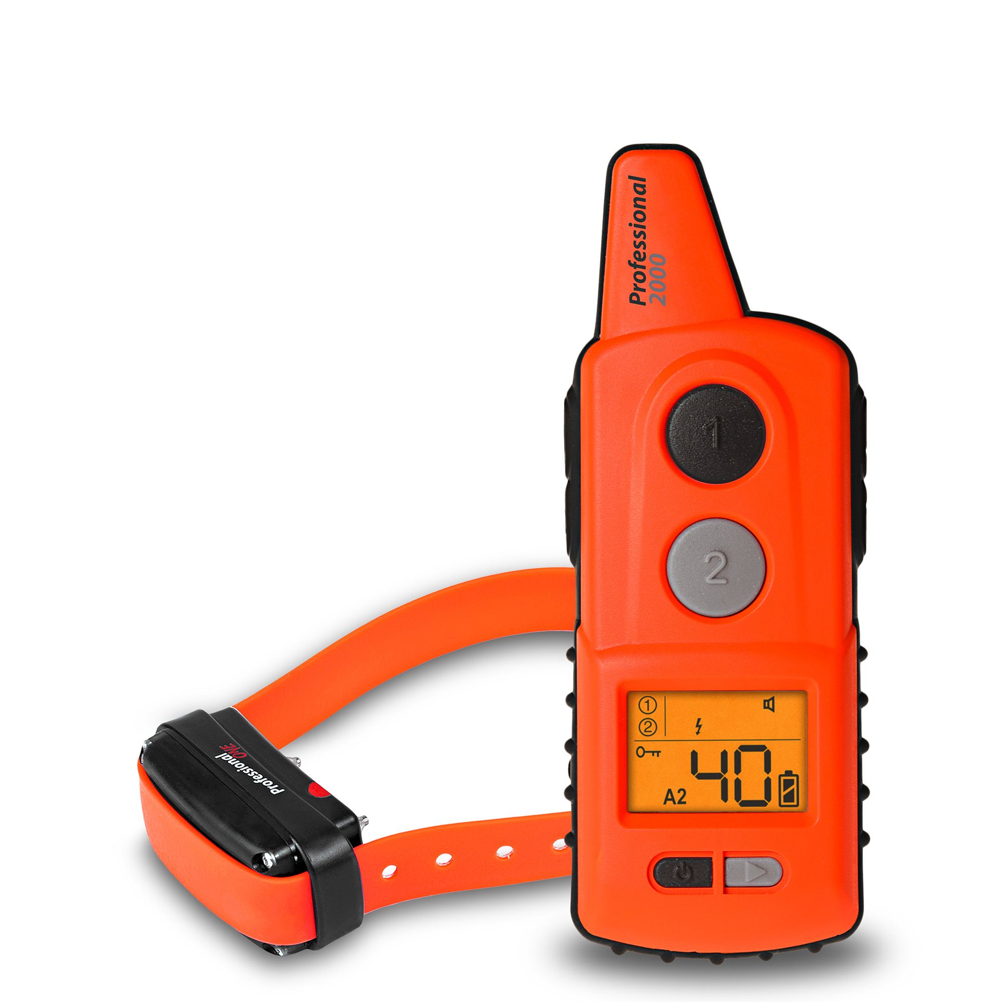 Elektronický výcvikový obojek d-control professional 2000 ONE - Oranžová