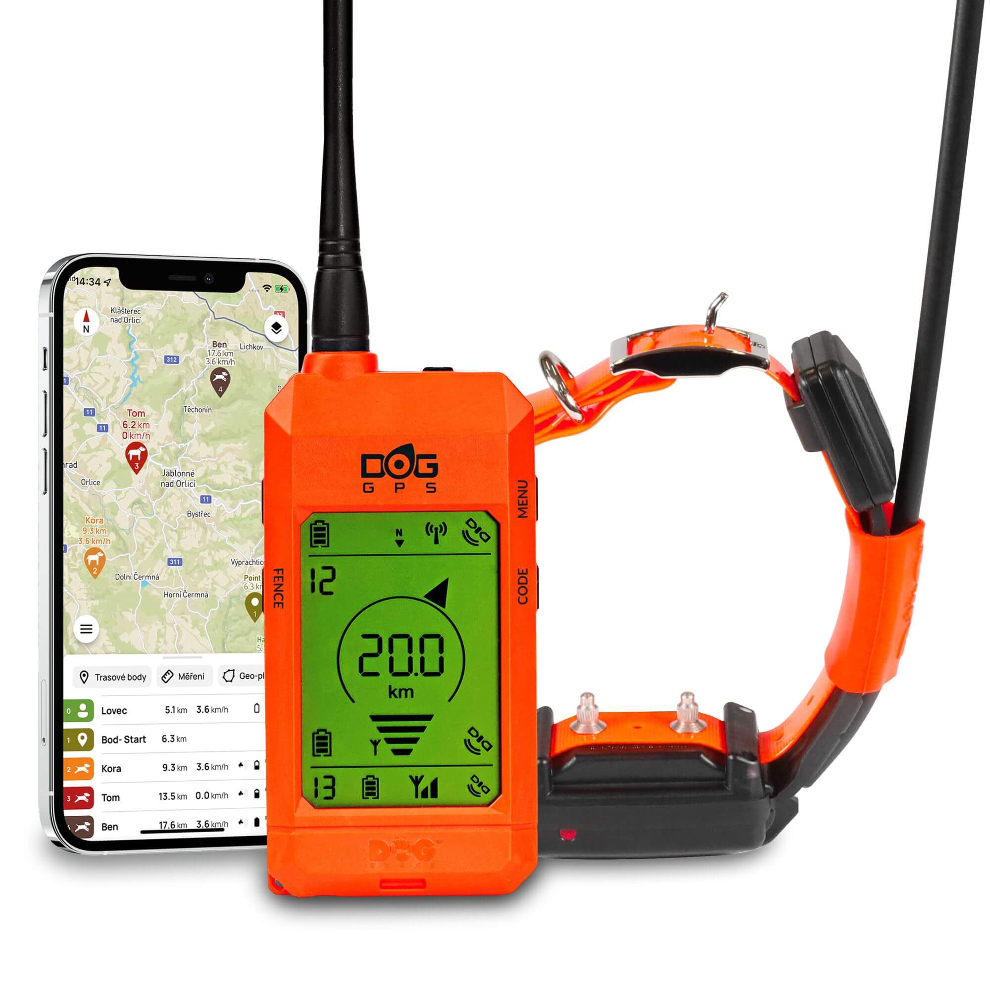 Gps dog hotsell trace