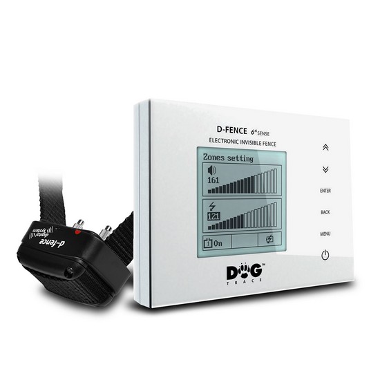 Elektroniczne niewidoczne ogrodzenie d-fence 202, biały