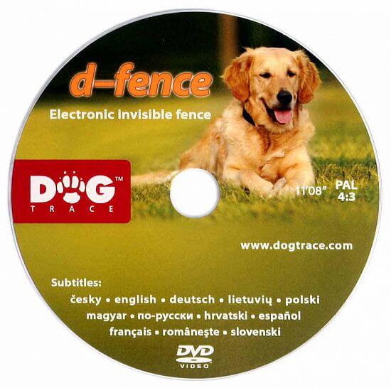 DVD niewidzialne ogrodzenie dla psa d-fence (101 i 1001)