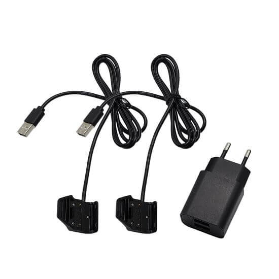 Duálny napájací adaptér s káblami USB a klipmi DOG GPS