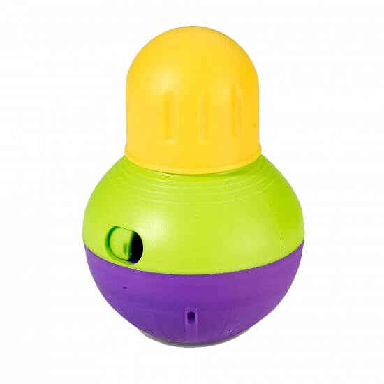 Bob-a-lot, hračka s dávkovačem krmiva