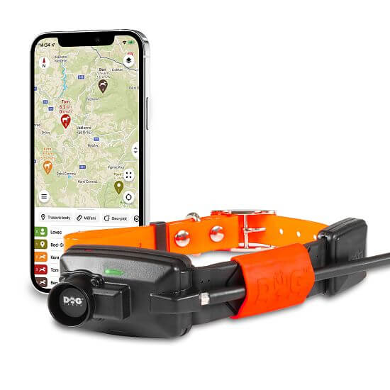 Obroża GPS dla małych psów DOG GPS X30B Short z lokalizatorem dźwiękowym
