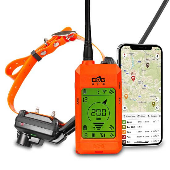 Lokalizator GPS dla małych psów DOG GPS X30TB Short - moduł treningowy i dźwiękowy
