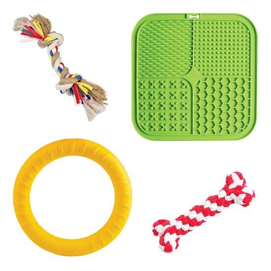 Sada hraček pro štěňata