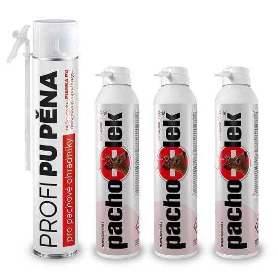 Pachový ohradník a nosič PU pěna - na srnky, jeleny a zajíce až 1,5 km