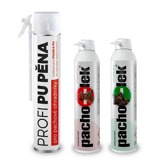 Pachový ohradník a nosič PU pěna proti srnkám a prasatům do 1,5 km