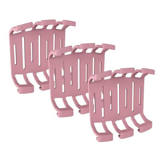 Pink clip for tracker DOG GPS ultra - 3 pcs