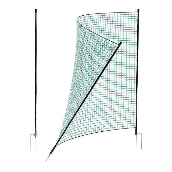 Branka k mobilní síti pro psa, výška 120 cm, šířka 90 cm