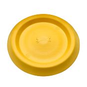 Interaktywne frisbee dla psa, z pianki, żółte
