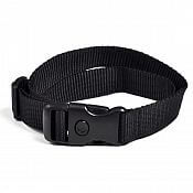 Tkaný obojok čierny