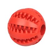 Dentálna loptička pre psov, červená, 3 veľkosti