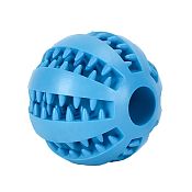 Dentálna loptička pre psov modrá, s vôňou mäty, 3 veľkosti