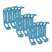 Gumová spona pre tracker DOG GPS ultra, modrý - 3 ks