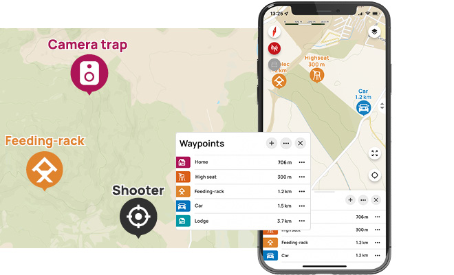 Zapisywanie punktów trasy - Punkty trasy