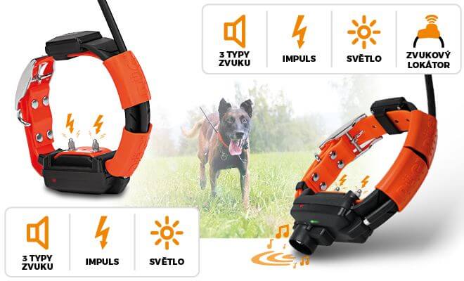 GPS a výcvikové obojky v jednom zařízení